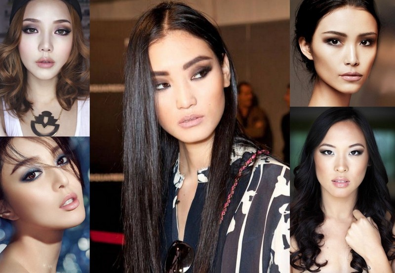 delineado para olhos orientais