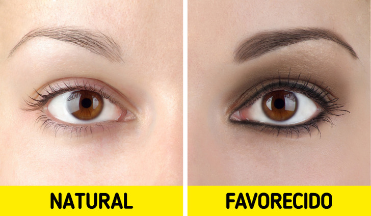 como aumentar olhos pequenos com maquiagem