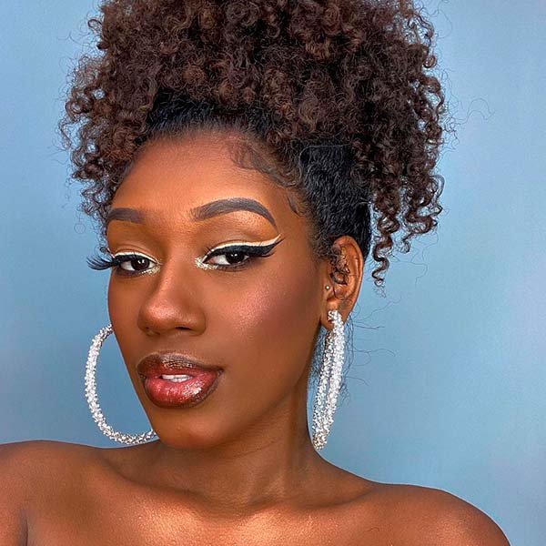 maquiagem para olhos redondos