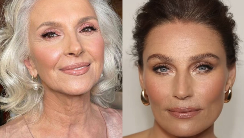 skincare e maquiagem para pele madura