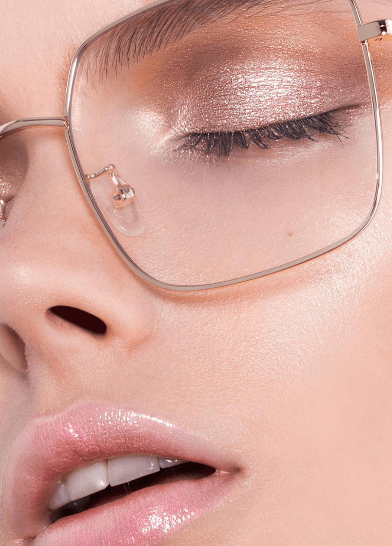 como fazer maquiagem com óculos