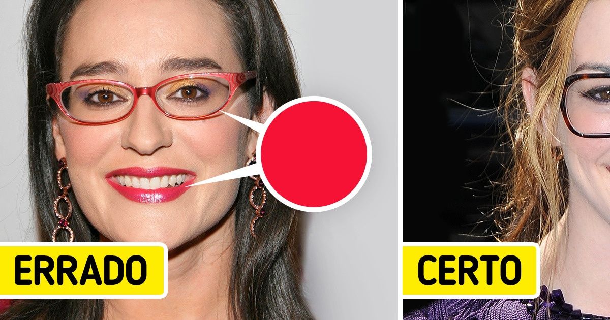 maquiagem para quem usa oculos