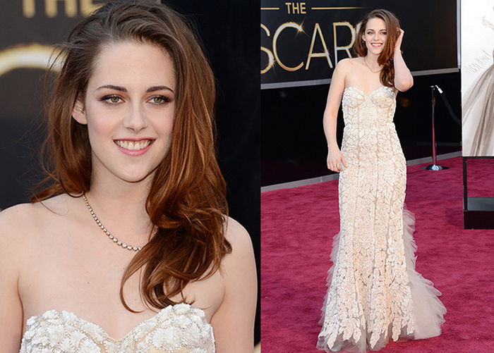 Maquiagem com tons metálicos para vestido branco