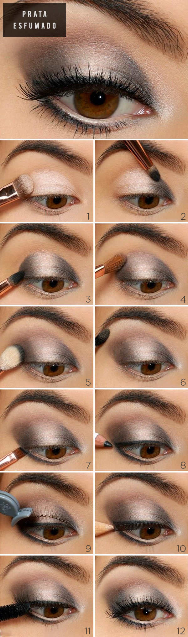 Maquiagem Rápida e Elegante para Vestido Prata: Passo a Passo