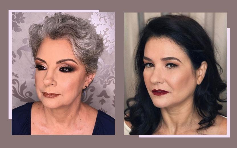 maquiagem pele madura