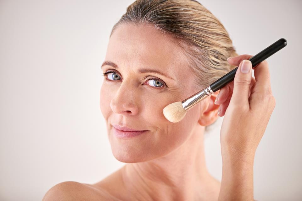 maquiagem pele madura