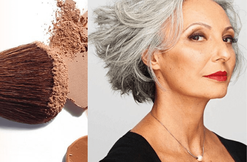 maquiagem pele madura