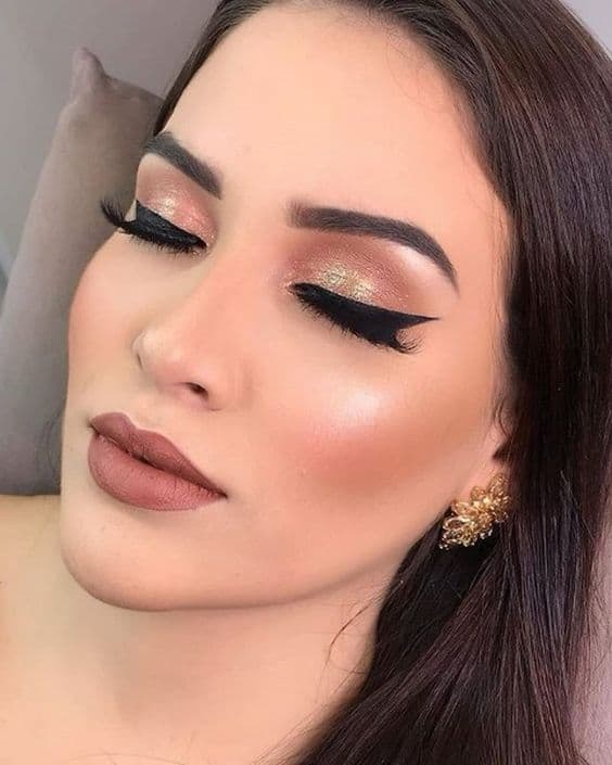 maquiagem simples para noite