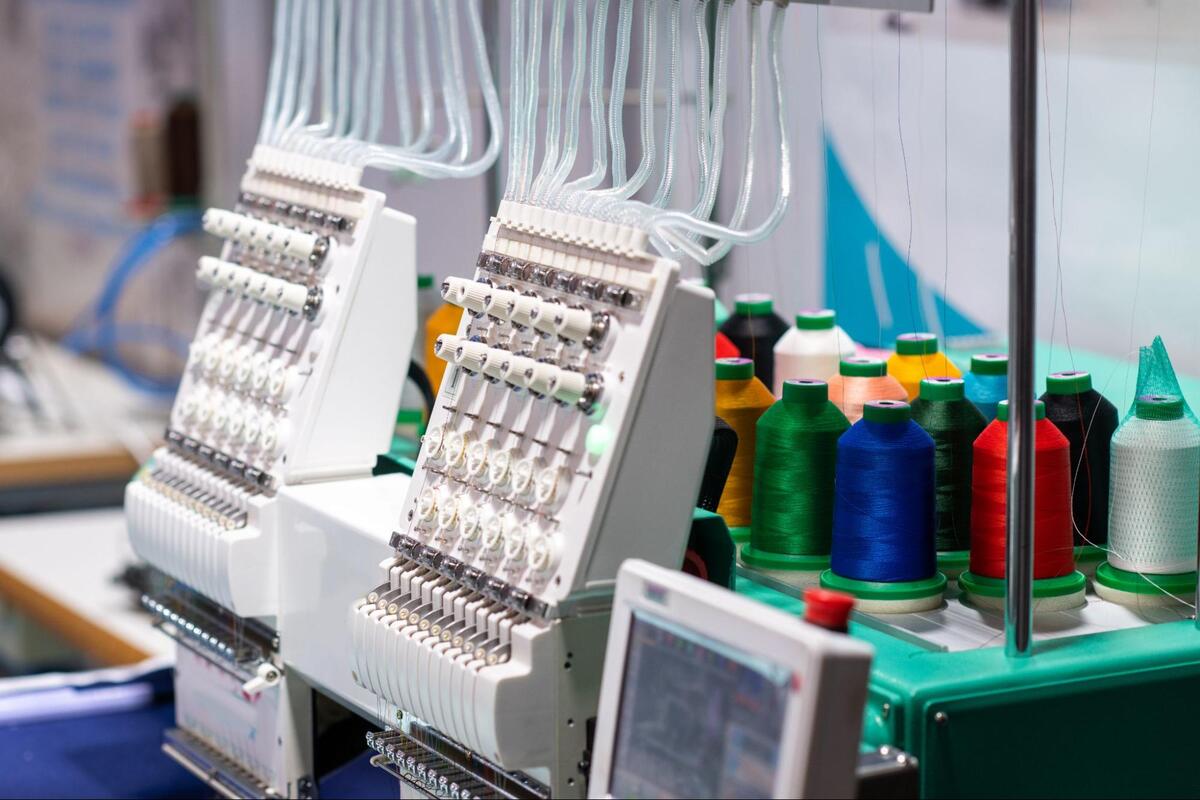 tipos de máquinas de bordar