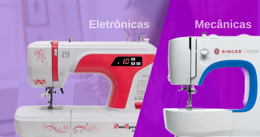 máquina de costura doméstica para iniciantes