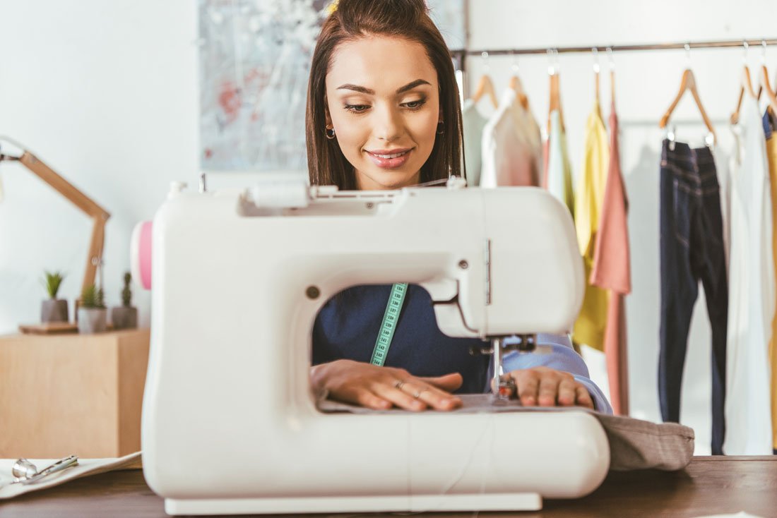máquina de costura para iniciantes
