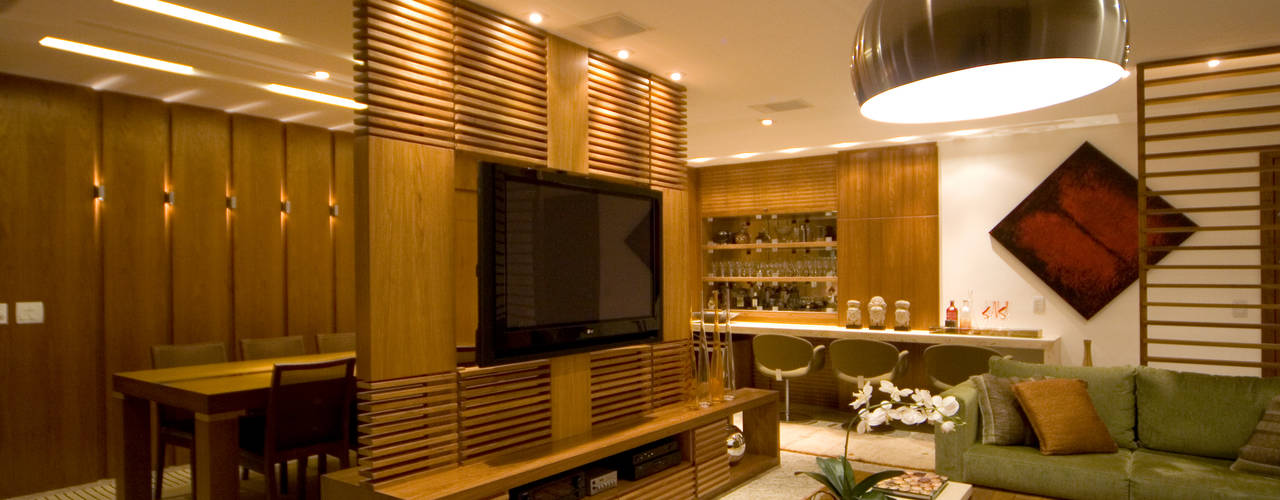 tendências marcenaria 2025 sala de estar