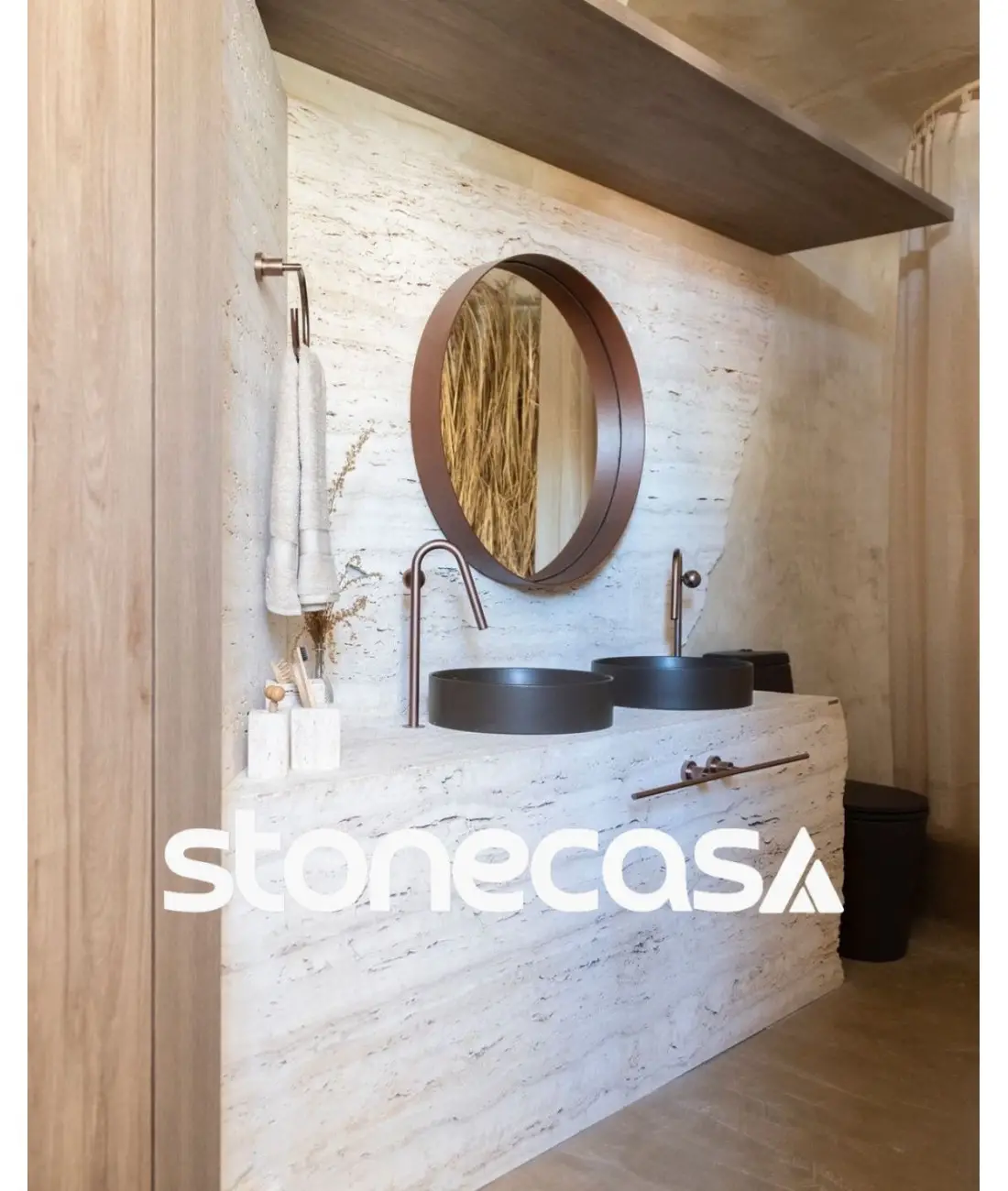 Porcelanato que imita travertino: vale a pena?