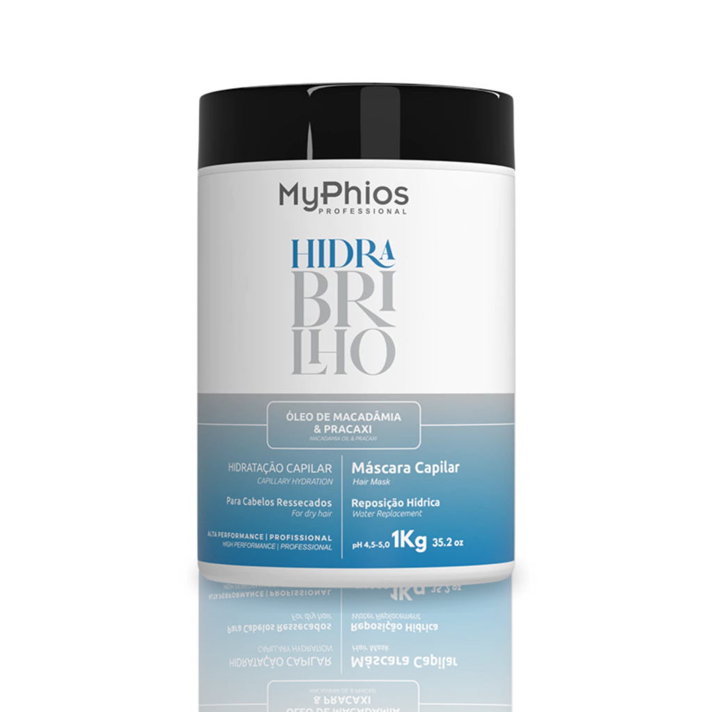 hidratação e brilho para cabelos opacos