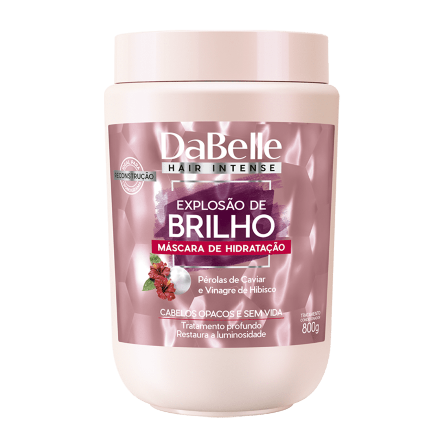 hidratação e brilho para cabelos opacos