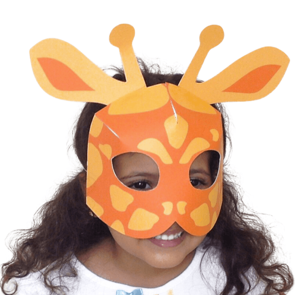 DIY máscaras de animais para imprimir