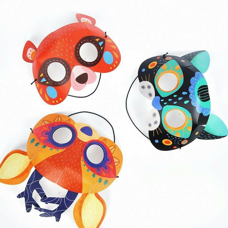 comprar máscaras de animais em papel