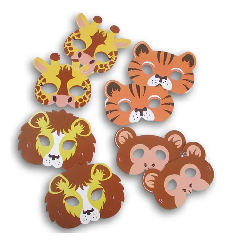 onde encontrar kits de máscaras de animais para festa