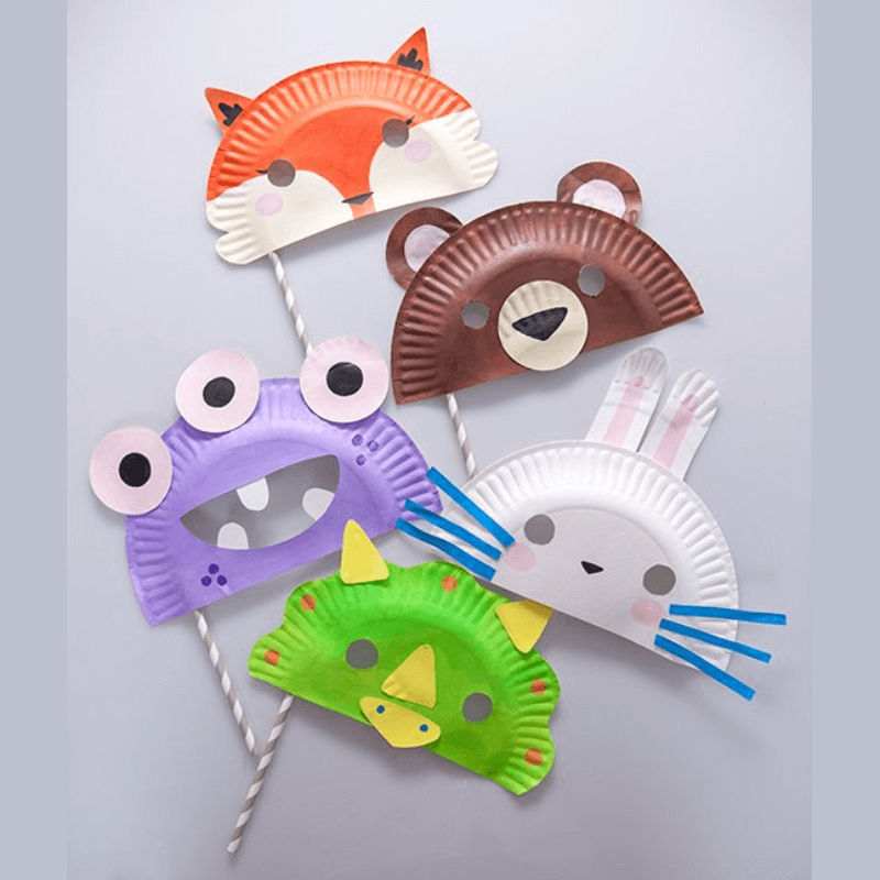 DIY máscaras de animais para imprimir