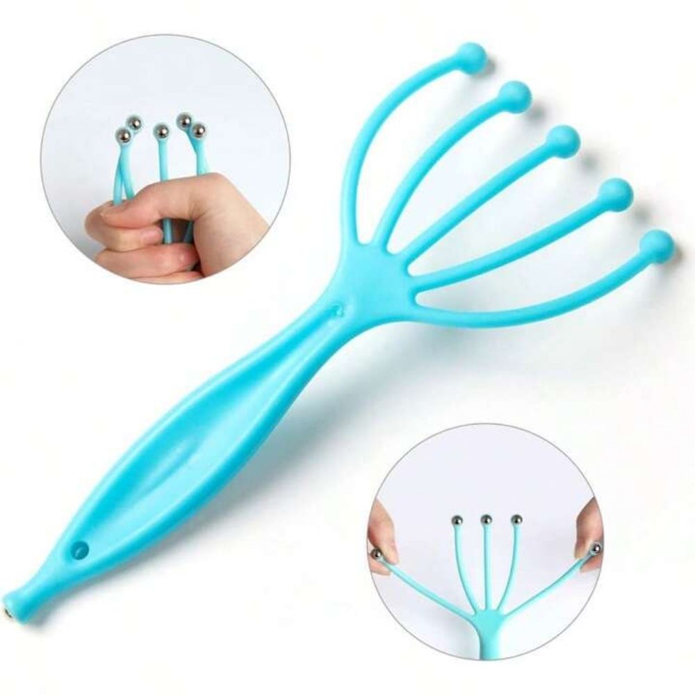 como usar massageador de cabelo para relaxamento