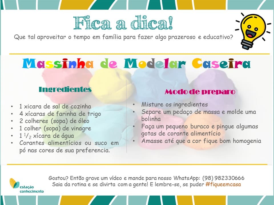 como fazer massinha de modelar caseira não tóxica