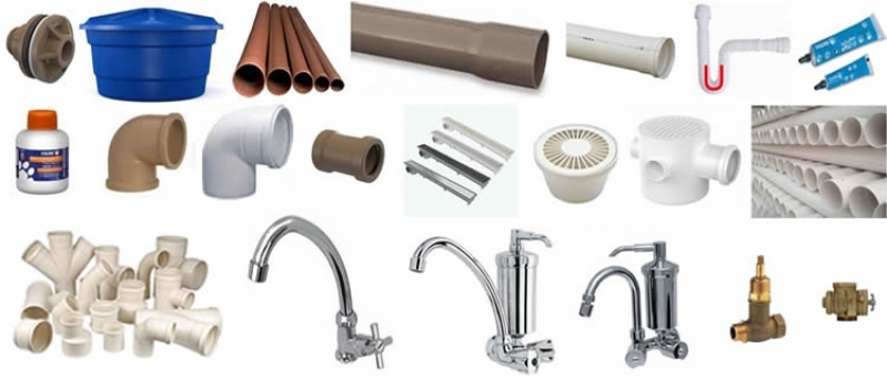 materiais hidraulicos para banheiro lista