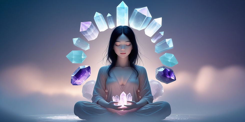 Os Cristais Ideais para Cada Chakra: Um Guia Detalhado