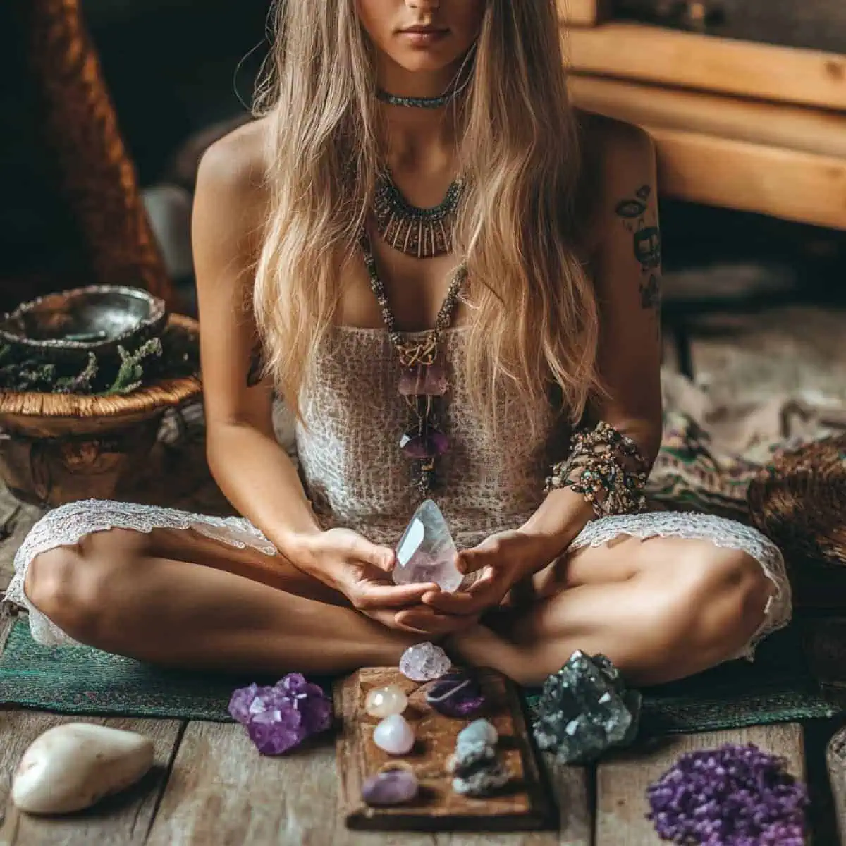 Meditação com Cristais para Aliviar Estresse e Ansiedade