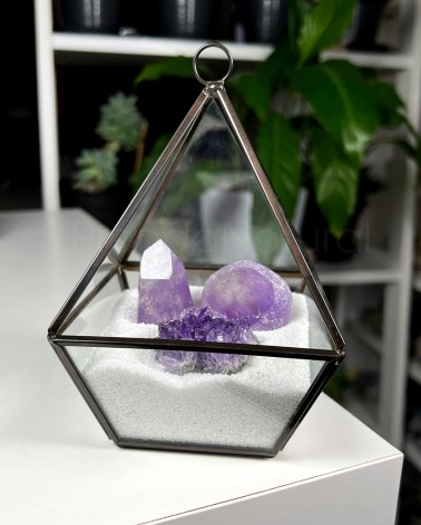 meditao com cristais