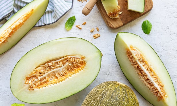 benefícios do melão para pele