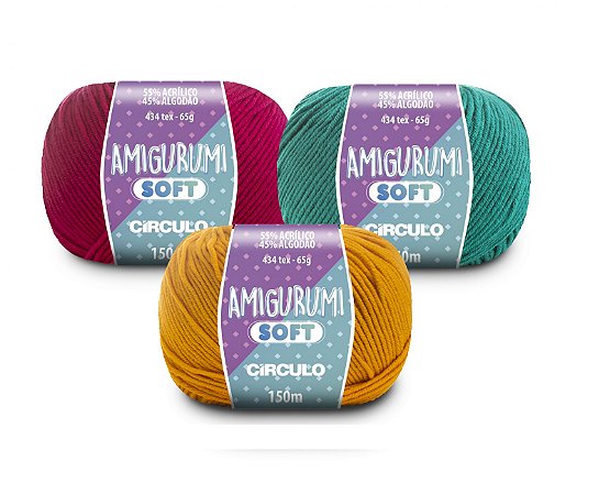 melhor linha para amigurumi