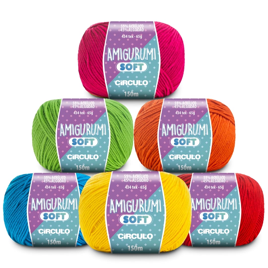 melhor linha para amigurumi