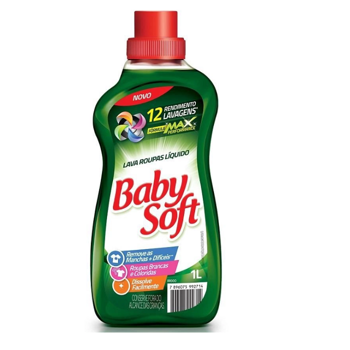 limpeza de roupas delicadas de bebê