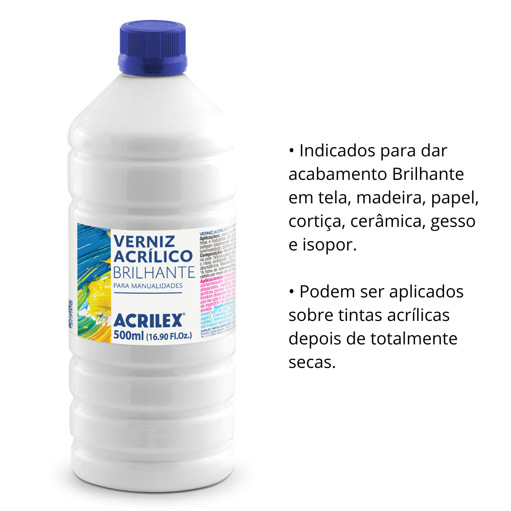 verniz acrílico à base de água para artesanato