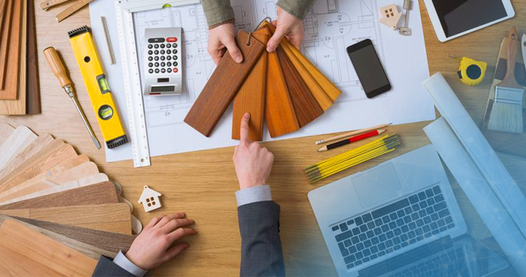 acabamentos de baixo orçamento