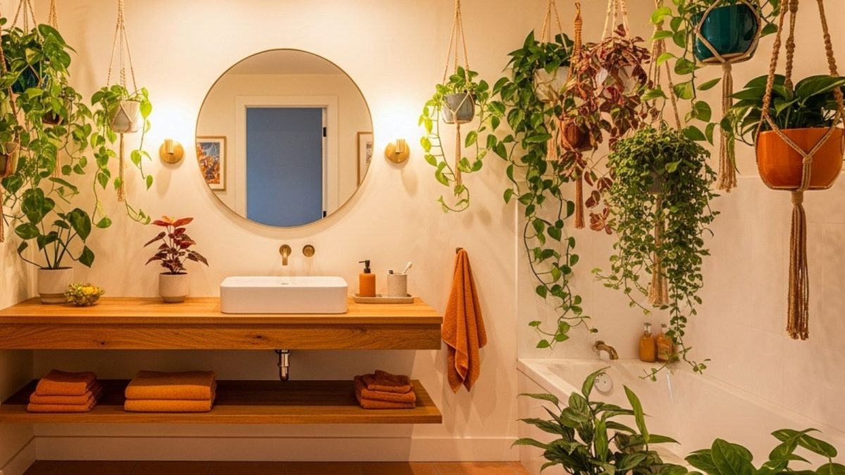 melhores plantas para banheiro sem janela