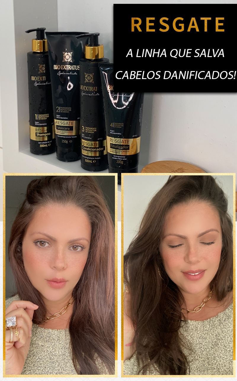 melhores produtos para cabelos danificados por química