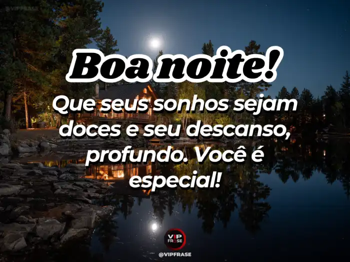 mensagem de boa noite