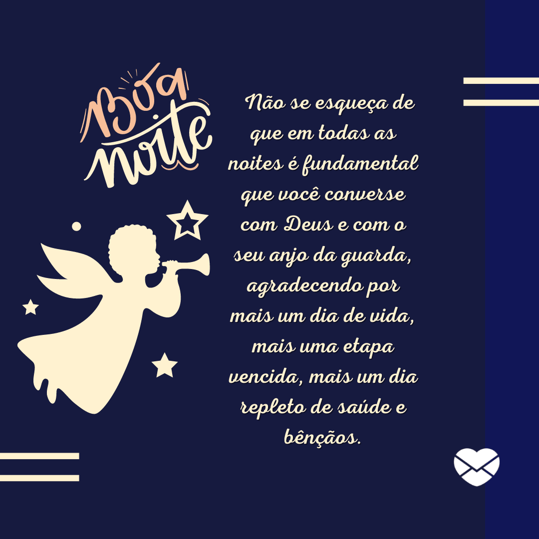 Como escrever uma mensagem de boa noite perfeita