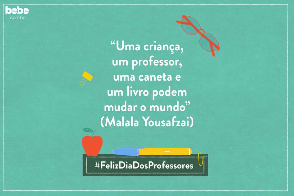 Poemas curtos para o Dia do Professor.