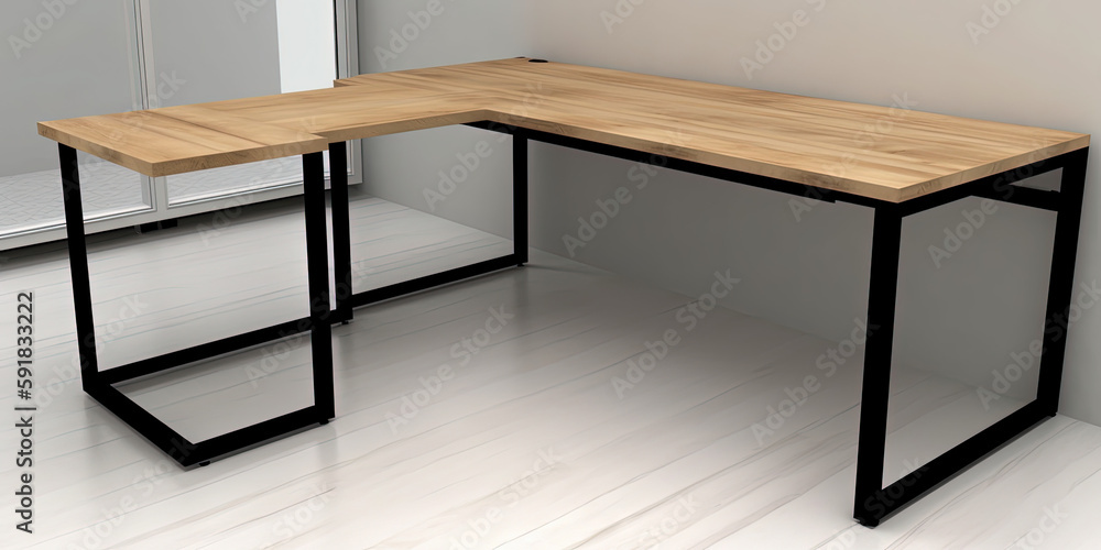 mesa de canto para home office com gavetas