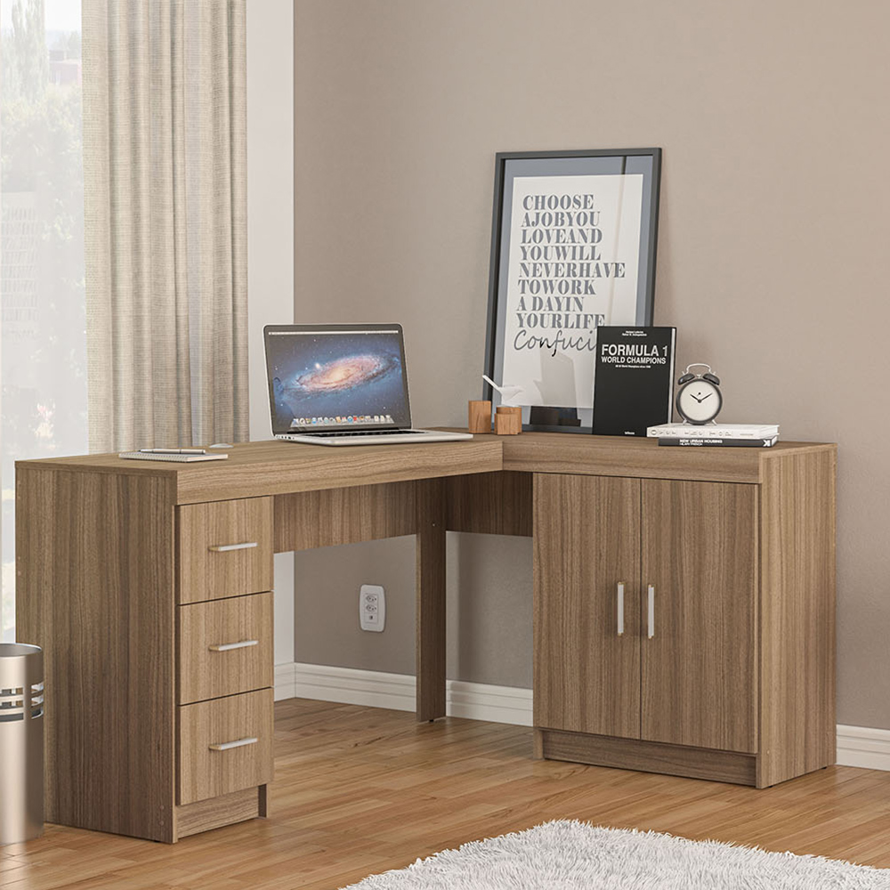 melhor material para mesa de escritório