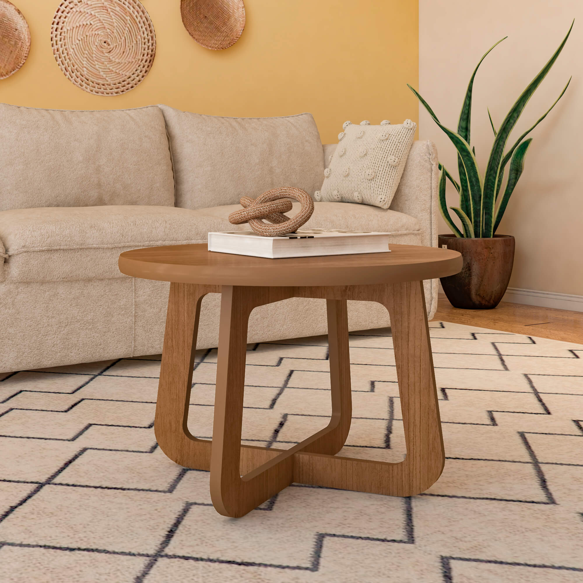 Pufes e Bandejas: As Melhores Alternativas à Mesa de Centro Tradicional