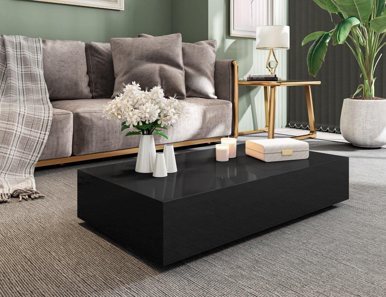 mesa de centro para sala pequena