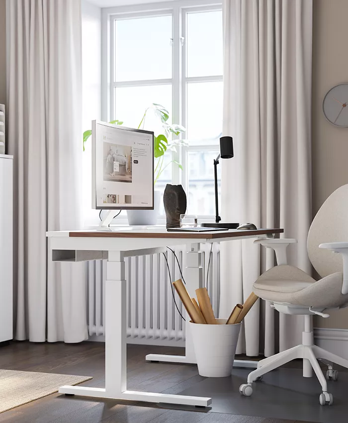 altura recomendada mesa home office