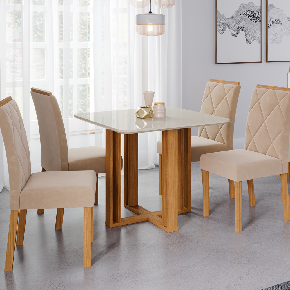 onde comprar mesa de jantar quadrada barata