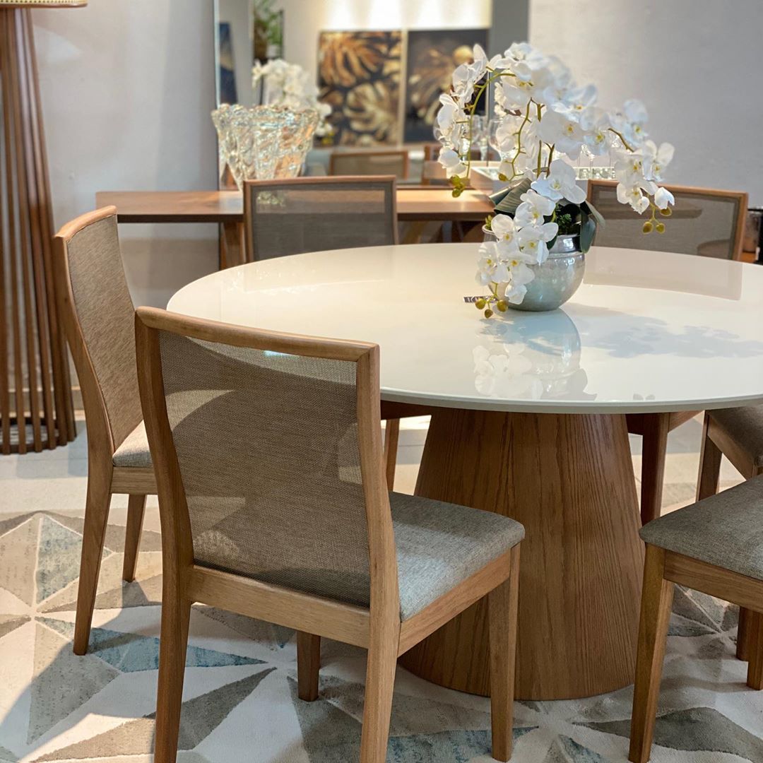 tendências de mesas redondas 2025