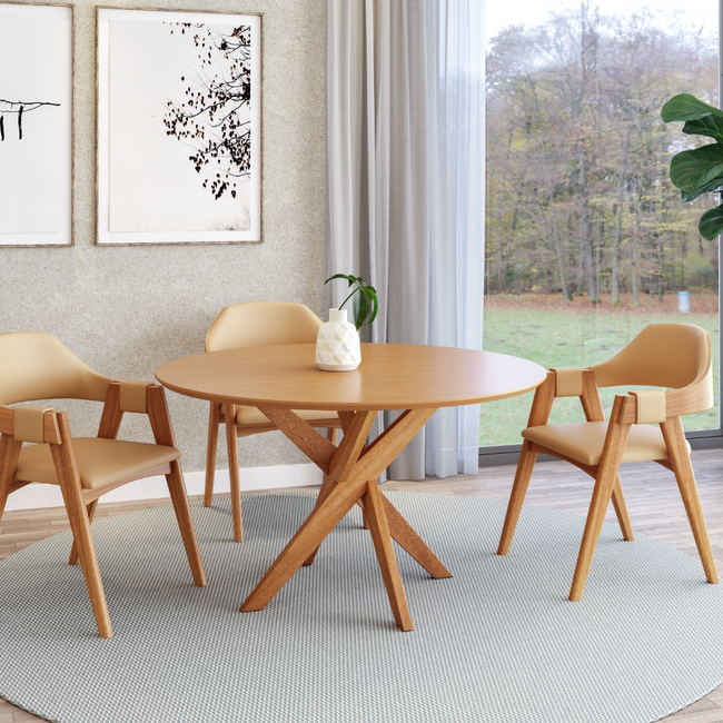 como escolher o tamanho ideal de mesa redonda