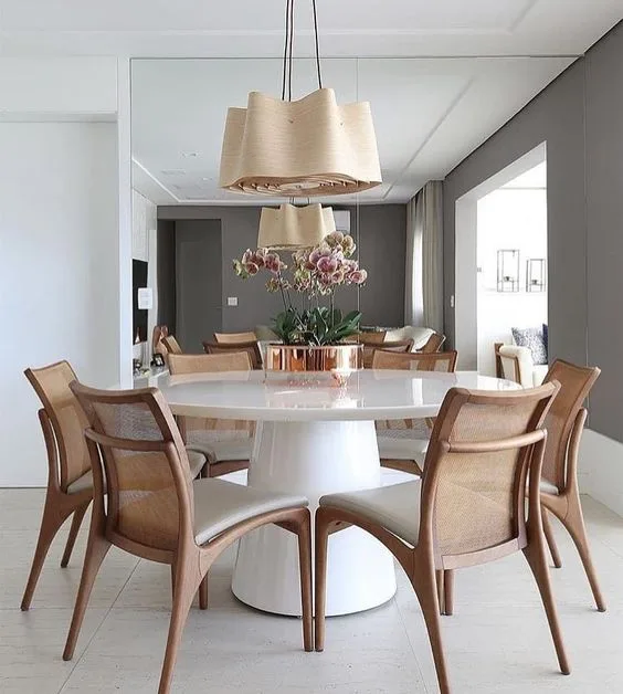 qual mesa comprar redonda ou quadrada