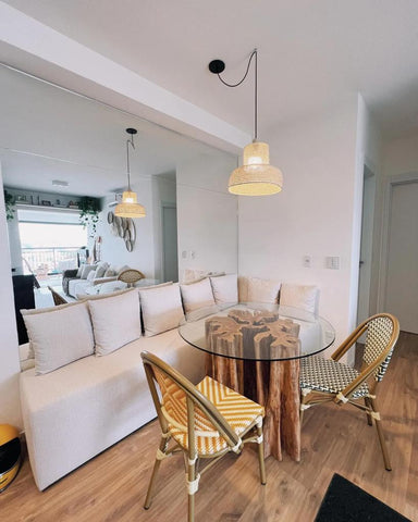 mesa quadrada para sala de jantar